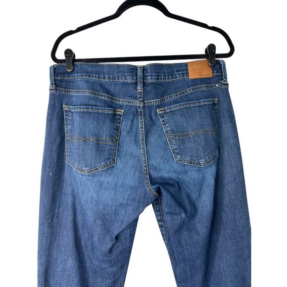 Lucky Brand Jeans Sweet Boot Size 14/32 Mid Rise Blue Stretch Denim Bootcut - Picture 4 of 16